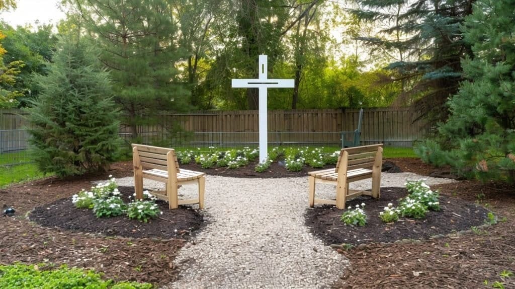 Prayer garden area